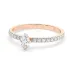 Solitär-Eternity-Ring