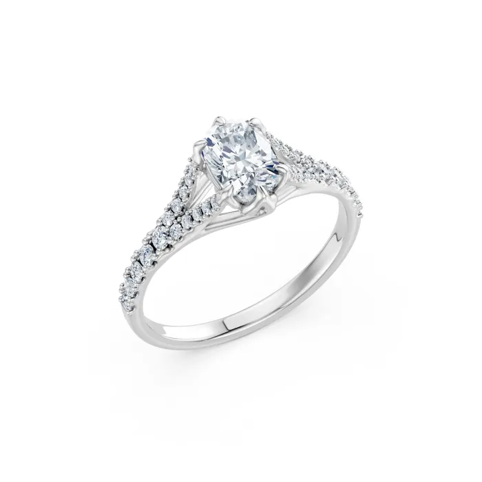 Solitär-Eternity-Ring