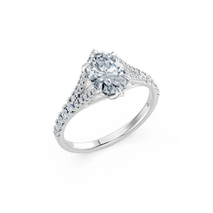 Solitär-Eternity-Ring
