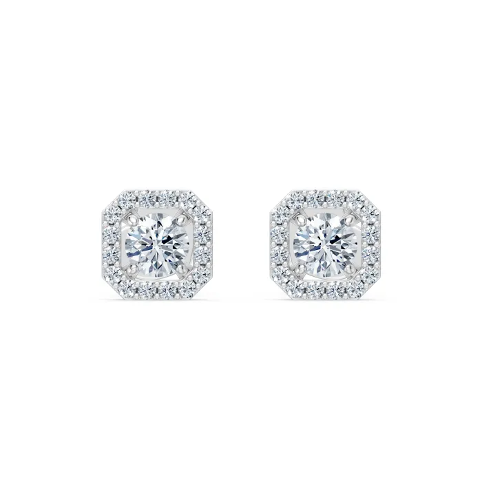 Solitaire Eternity Earrings
