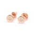 Solitaire Butterfly Earrings