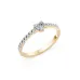 Solitär-Eternity-Ring