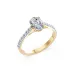 Solitaire Eternity Ring