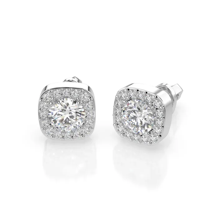 Solitaire Eternity Earrings