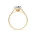 Solitär-Eternity-Ring