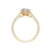 Solitär-Eternity-Ring