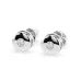 Solitaire Butterfly Earrings