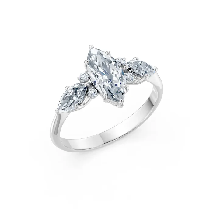 Solitär-Eternity-Ring