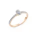 Solitär-Eternity-Ring
