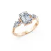Solitär-Eternity-Ring