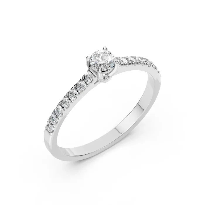 Solitaire Eternity Ring