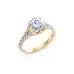 Solitär-Eternity-Ring