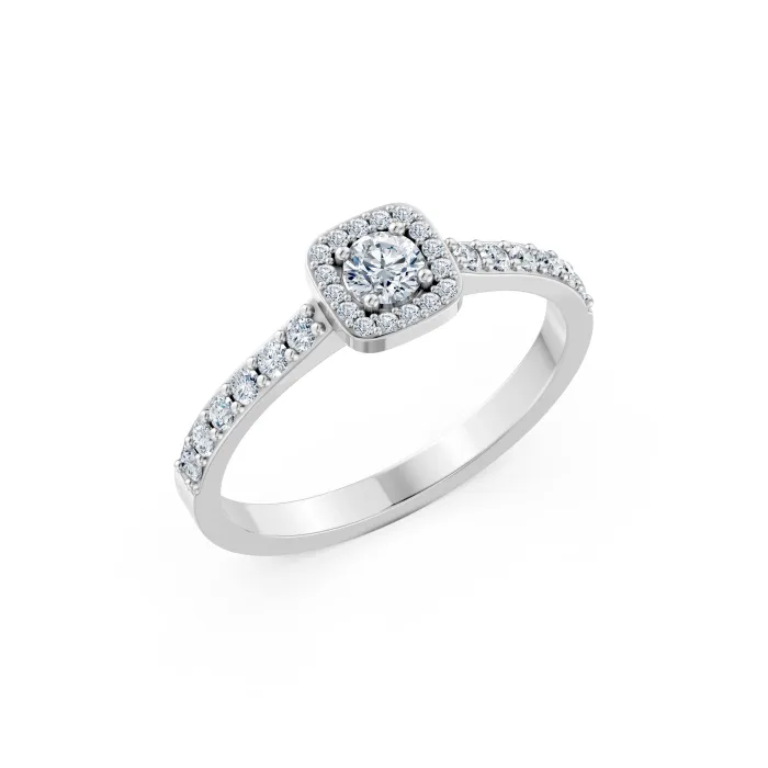 Solitär-Eternity-Ring
