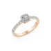 Solitär-Eternity-Ring