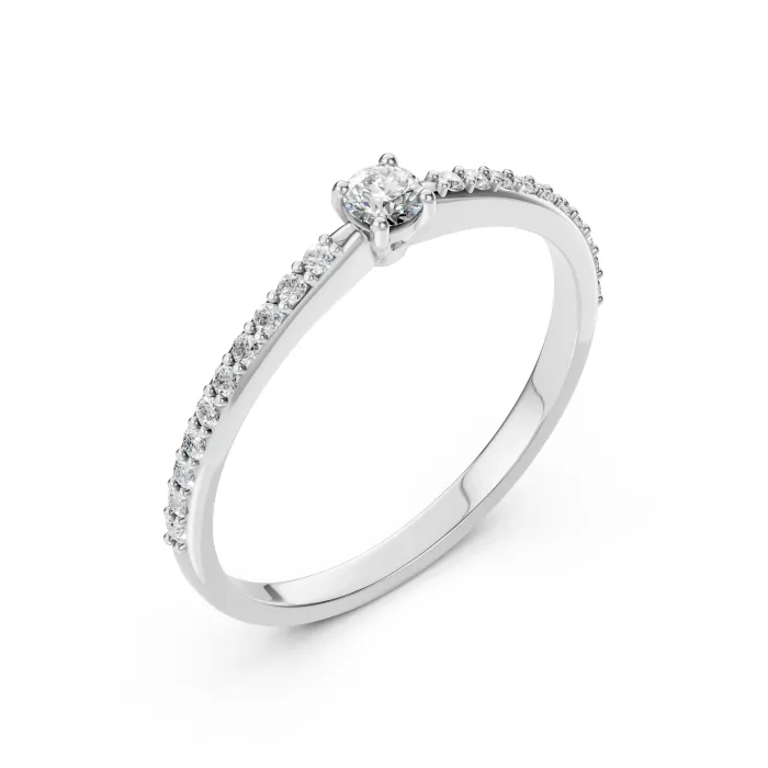 Solitaire Eternity Ring