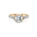 Solitaire Eternity Ring