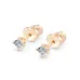 Solitaire Butterfly Earrings