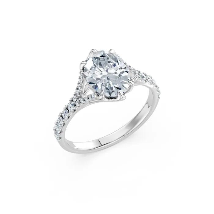 Solitär-Eternity-Ring