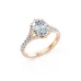 Solitär-Eternity-Ring