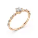 Solitär-Eternity-Ring