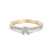 Solitaire Eternity Ring