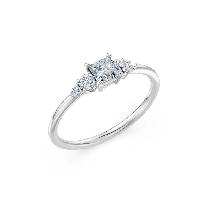 Solitär-Eternity-Ring