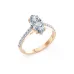 Solitär-Eternity-Ring