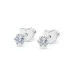 Solitaire Butterfly Earrings