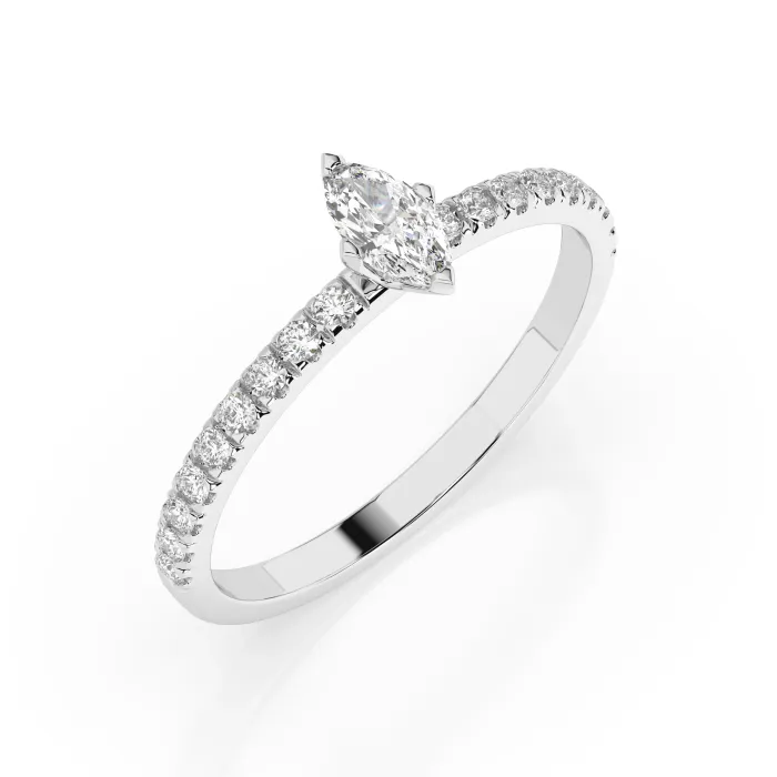 Solitär-Eternity-Ring