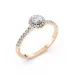 Solitaire Eternity Ring