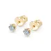 Solitaire Butterfly Earrings