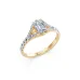 Solitär-Eternity-Ring