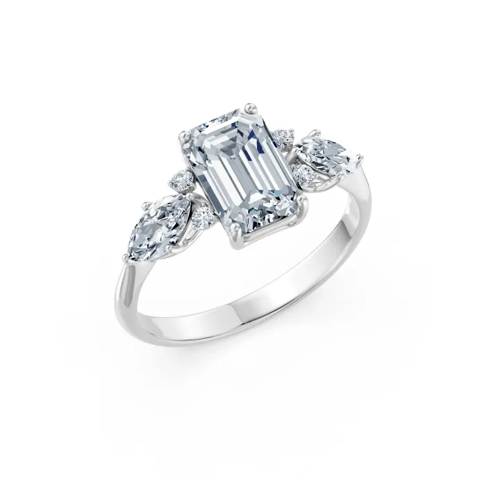 Solitär-Eternity-Ring