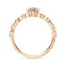 Solitär-Eternity-Ring