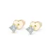Solitaire Butterfly Earrings