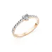 Solitär-Eternity-Ring