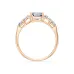 Solitär-Eternity-Ring