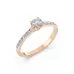 Solitaire Eternity Ring