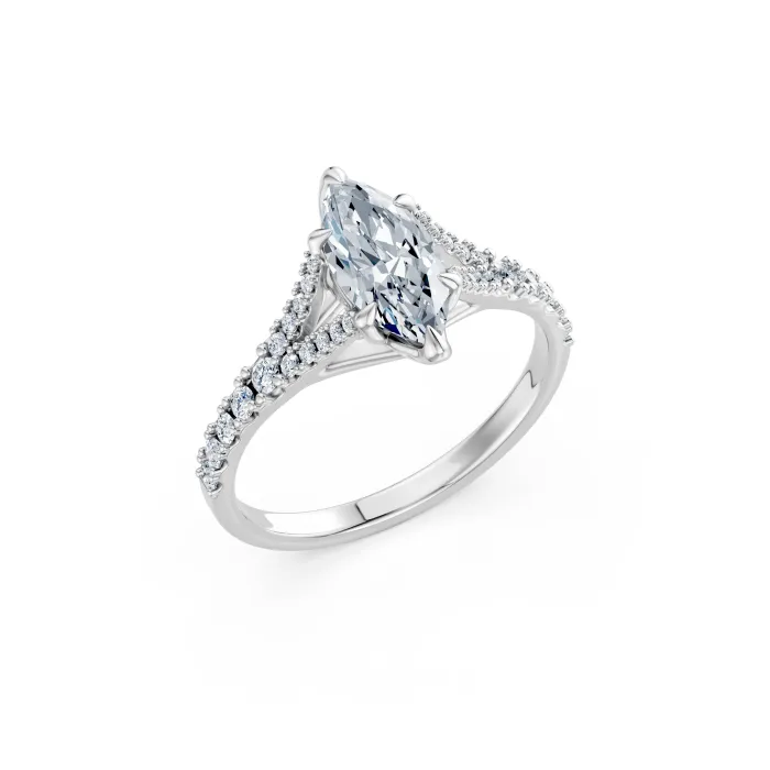 Solitär-Eternity-Ring