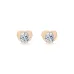Solitaire Butterfly Earrings