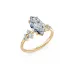 Solitär-Eternity-Ring