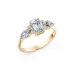 Solitär-Eternity-Ring