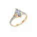 Solitär-Eternity-Ring