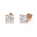 Solitaire Butterfly Earrings