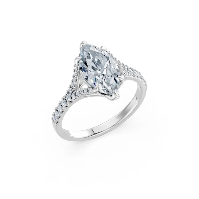 Solitär-Eternity-Ring