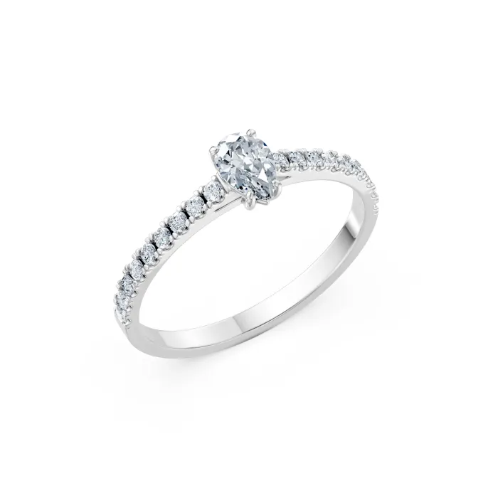 Solitär-Eternity-Ring