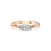 Solitär-Eternity-Ring