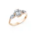 Solitär-Eternity-Ring