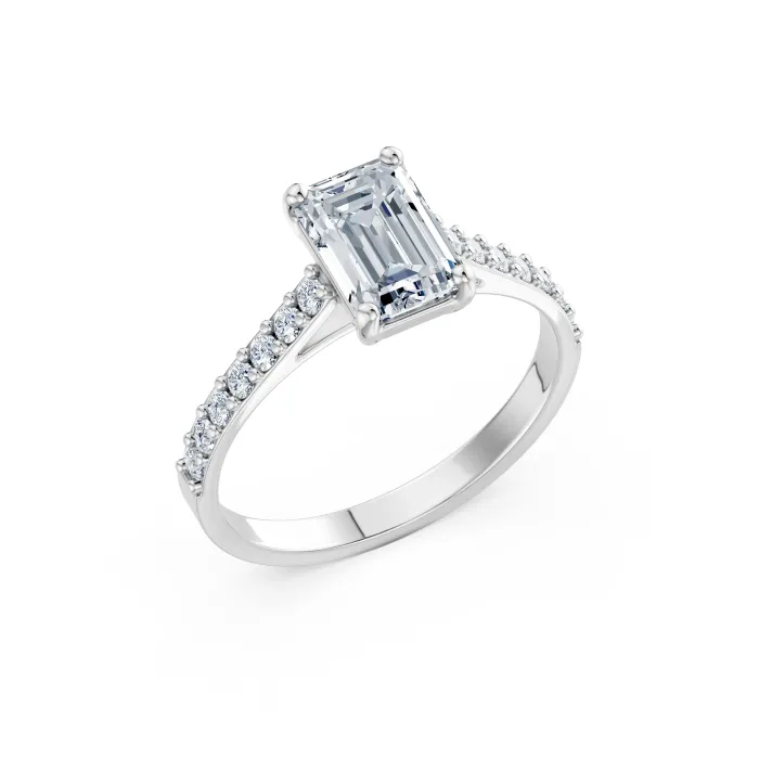 Solitär-Eternity-Ring