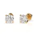 Solitaire Butterfly Earrings